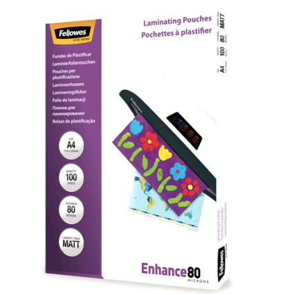 Matinė laminavimo plėvelė 80 µ